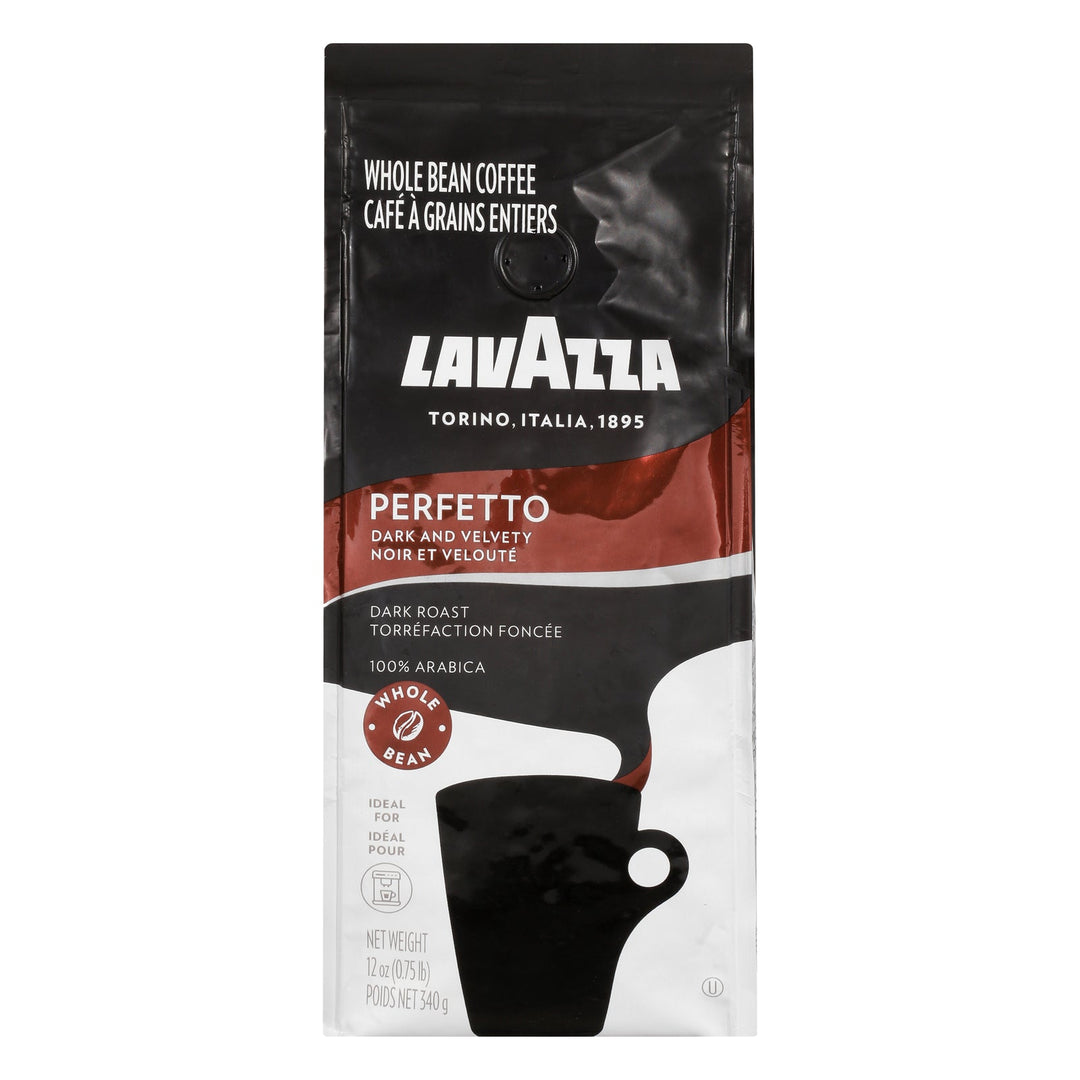 Lavazza - Coffee Bag Perfetto Wbean - Case Of 6 - 12 Oz - Maras Green