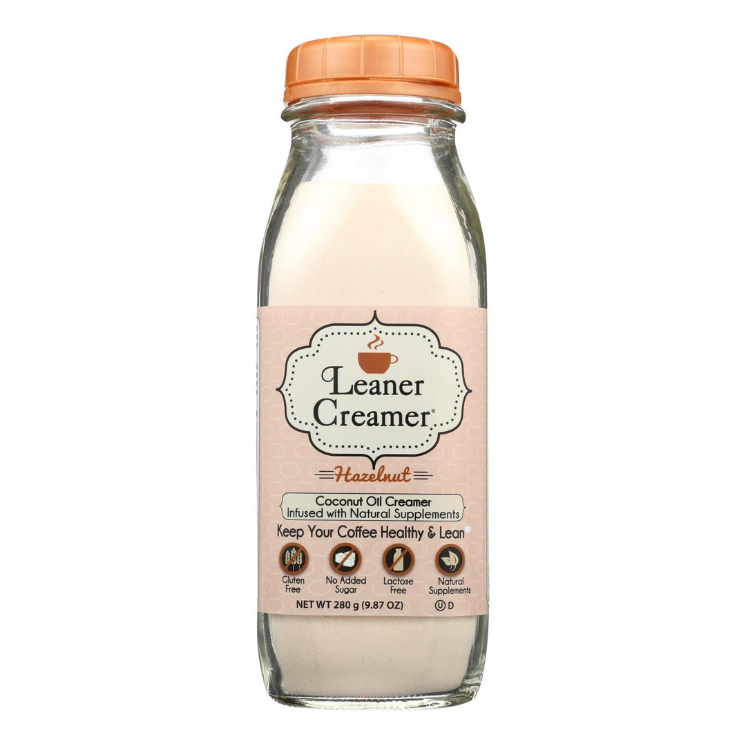 Leaner Creamer - Creamer Hazelnut - Case Of 6 - 9.87 Oz - Maras Green