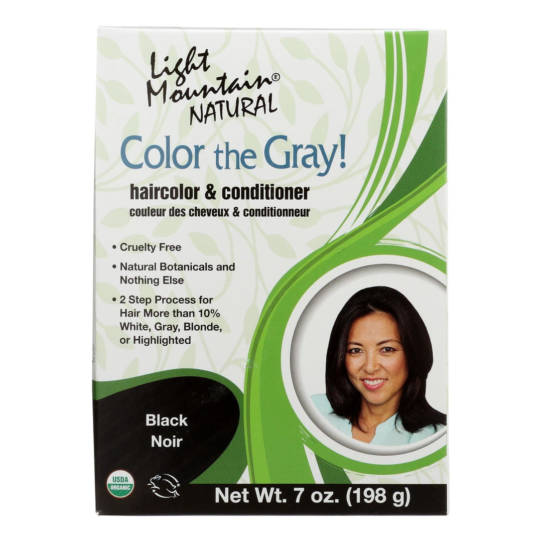 Light Mountain - Clr Gry Conditioner Black - 7 Oz - Maras Green
