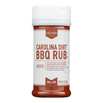 Lillies Q - Rub Carolina Dirt - Case Of 6 - 6 Oz - Maras Green