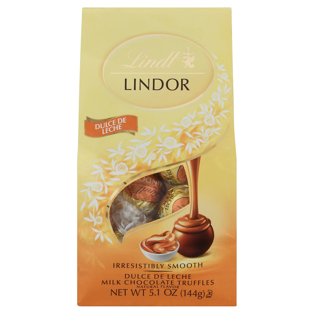Lindt - Lindor Dolce De Leche Bag - Case Of 6 - 5.1 Oz - Maras Green