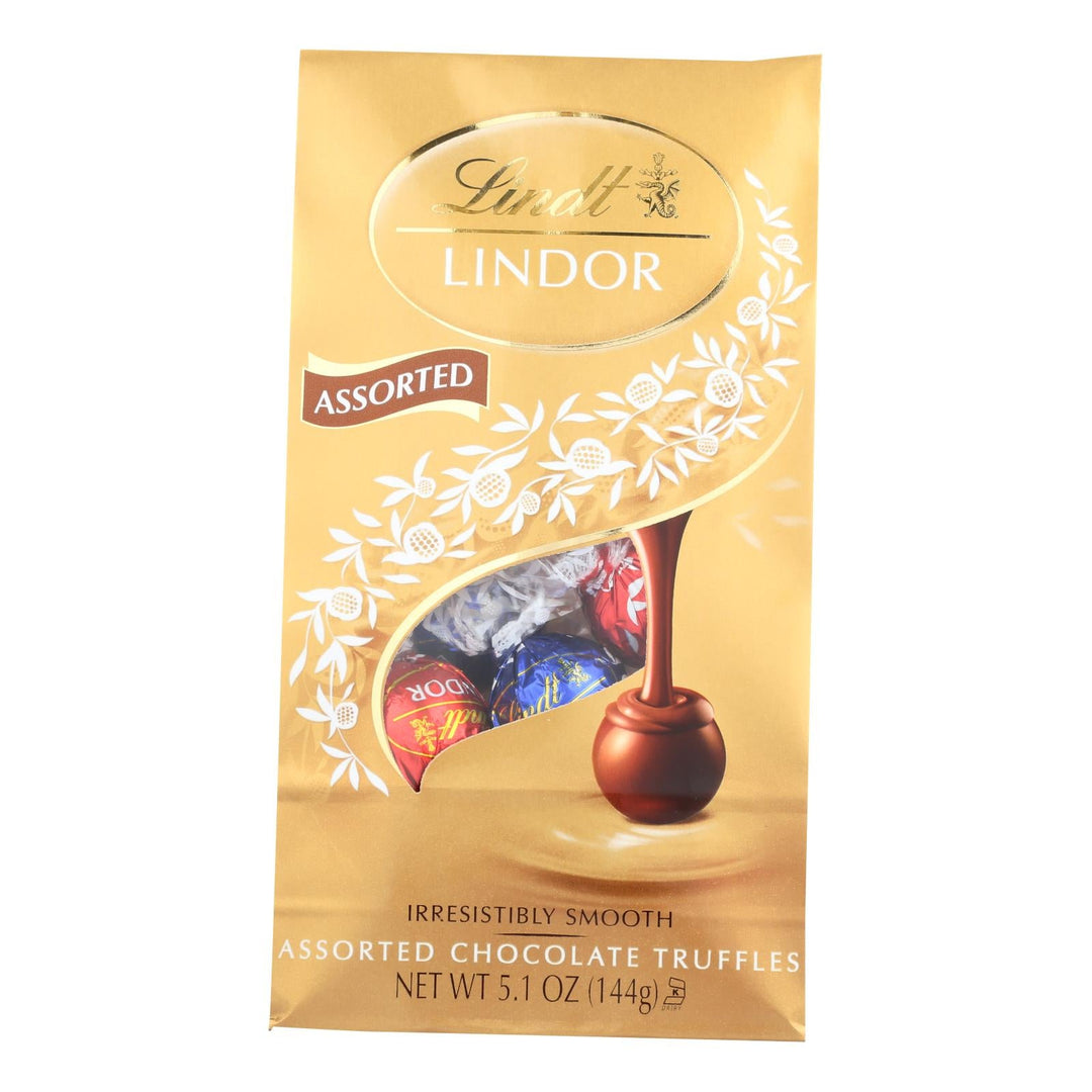Lindt - Truffles Chocolate Bag - Case Of 6 - 5.1 Oz - Maras Green