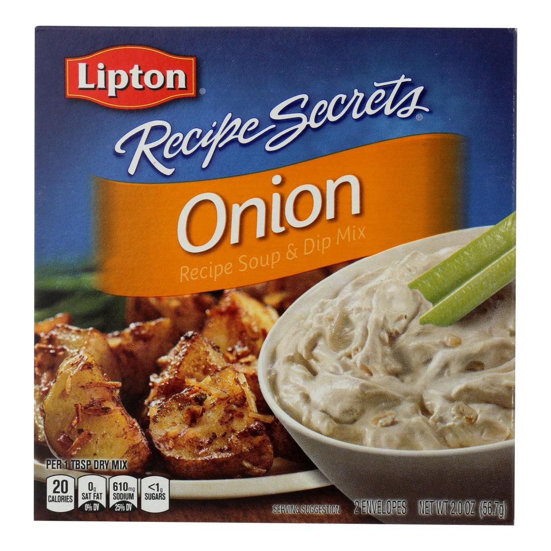 Lipton - Mix Onion Soup & Dip 2 Pack - Case Of 24 - 2 Oz - Maras Green