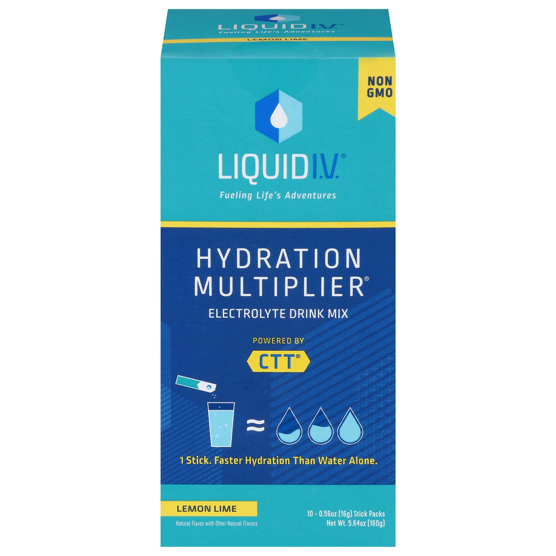 Liquid I.v. - Drink Mx Lemon Lime 10ct - 1 Each - 5.65 Oz - Maras Green