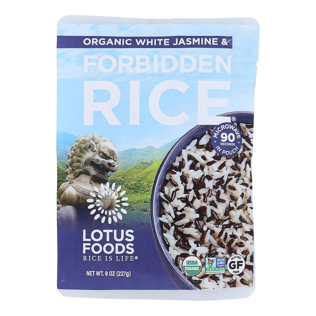 Lotus Foods - Rice Wht Jas & Frbdn - Case Of 6 - 8 Oz - Maras Green