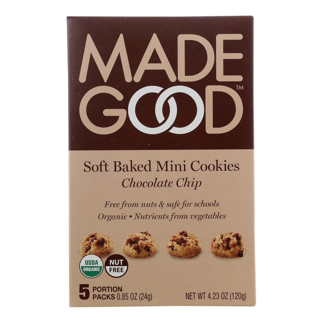 Made Good - Cookies - Soft Chocolate Chip - Case Of 6 - 4.25 Oz. - Maras Green