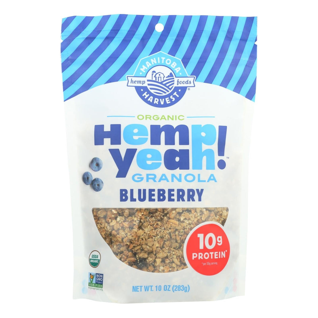 Manitoba Harvest - Granola Hemp Blubry - Case Of 6 - 10 Oz - Maras Green