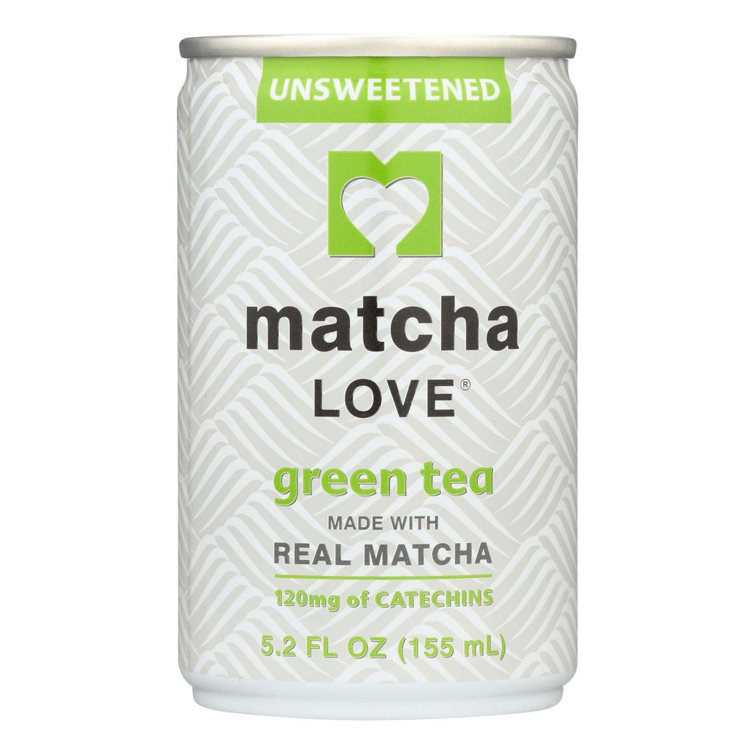 Matcha Love Unsweetened Tea - Case Of 20 - 5.2 Oz. - Maras Green