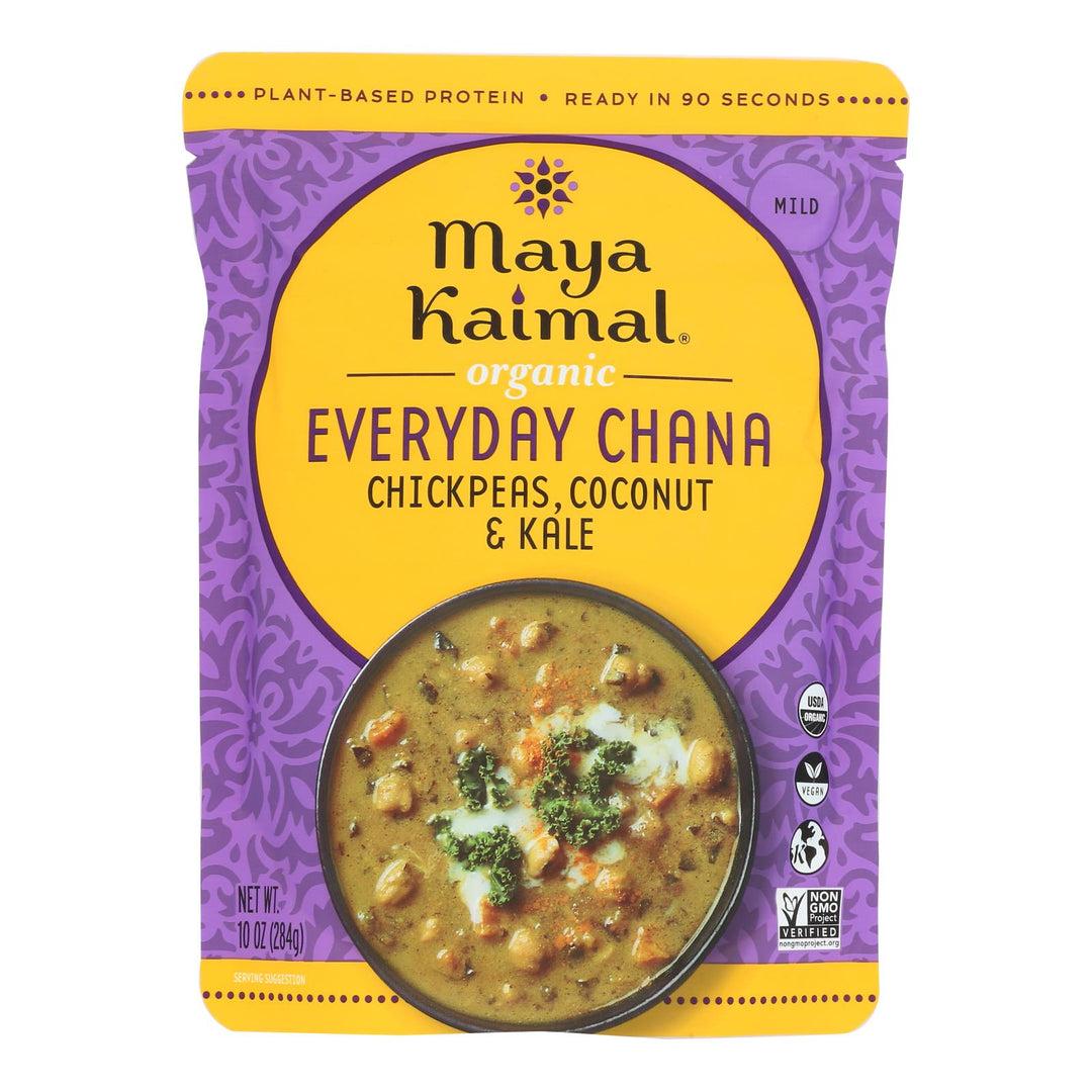 Maya Kaimal - Chana Chckp Coconut Kale - Case Of 6 - 10 Oz - Maras Green