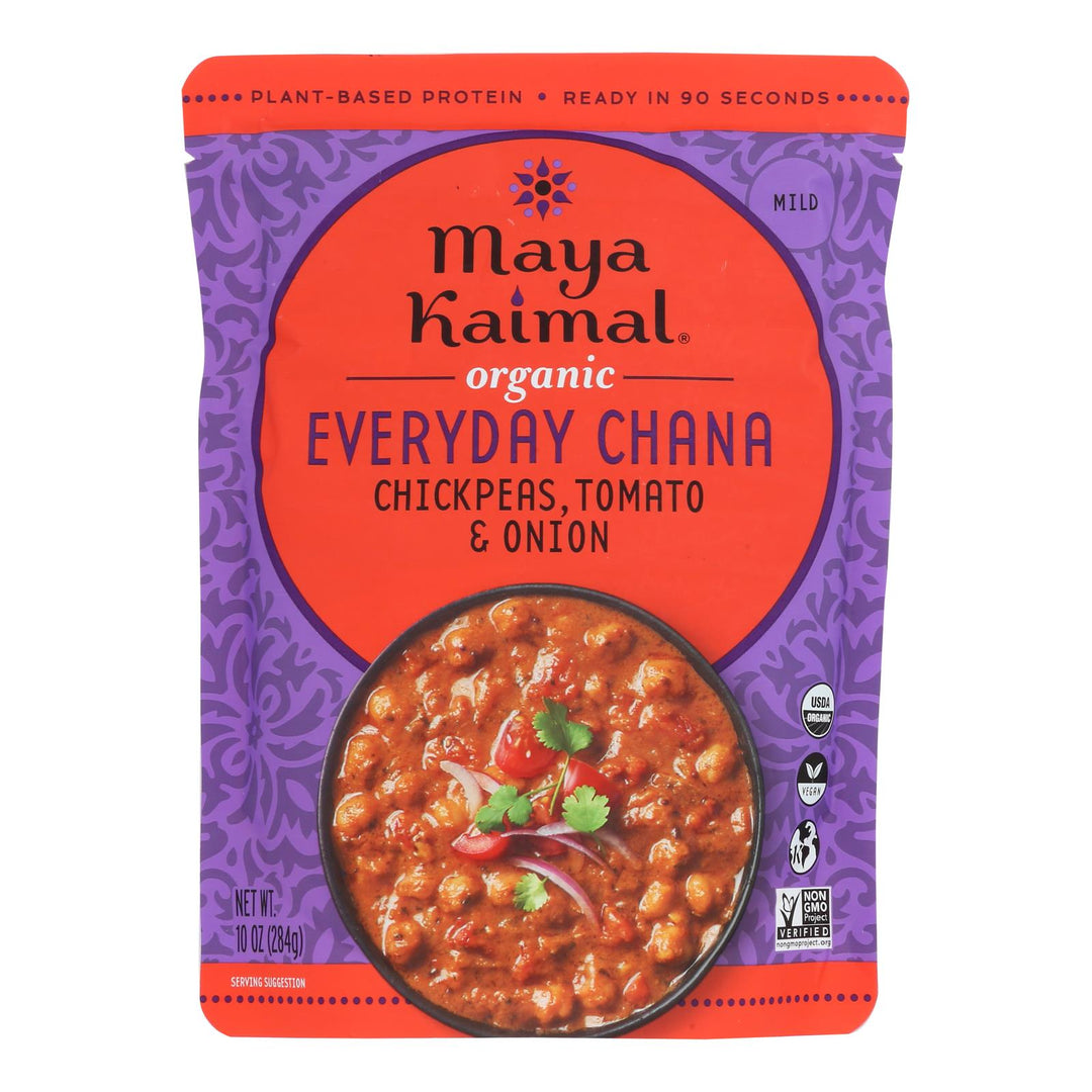 Maya Kaimal - Chana Chckp Tom On - Case Of 6 - 10 Oz - Maras Green