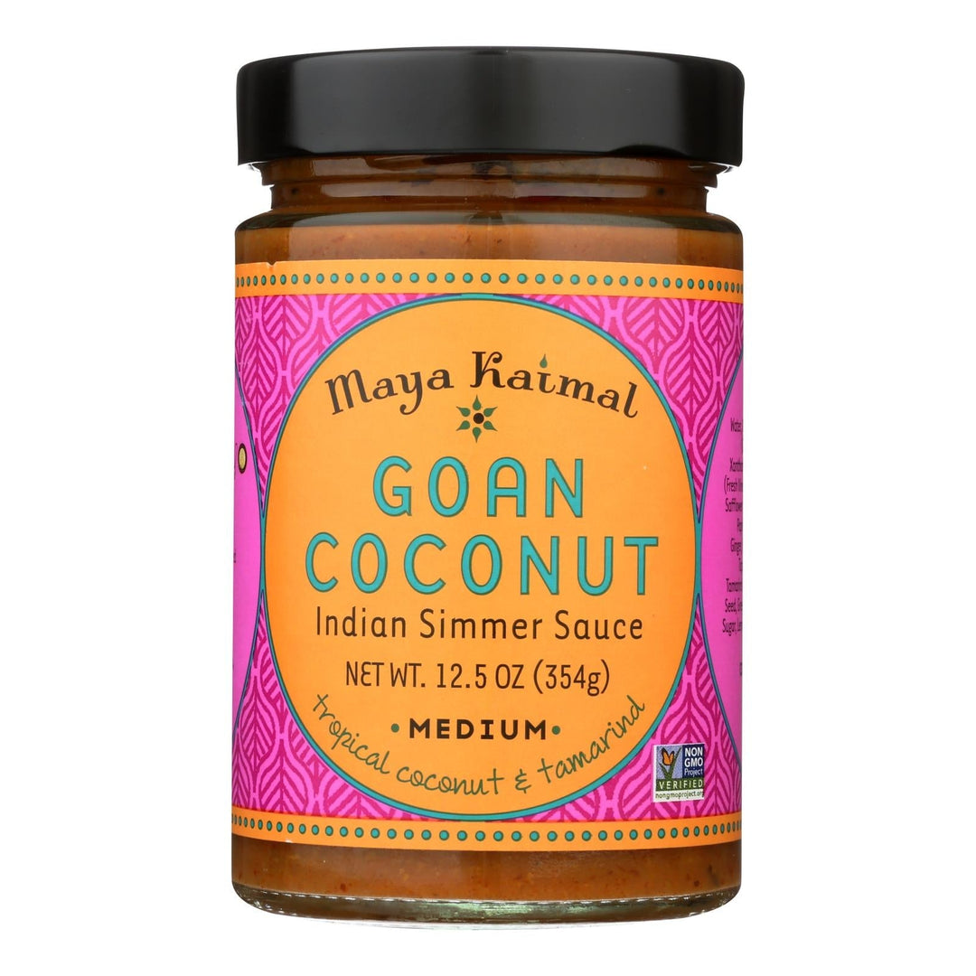 Maya Kaimal Goan Coconut Curry - Case Of 6 - 12.5 Oz. - Maras Green