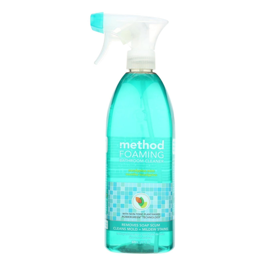 Method Products Inc Foaming Cleaner - Bathroom - Case Of 8 - 28 Fl Oz - Maras Green