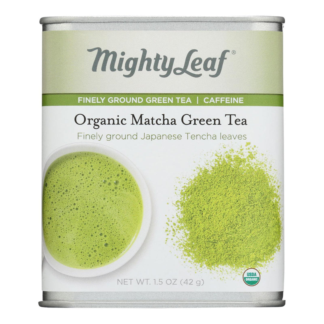 Mighty Leaf Tea Tea - Green - Organic - Matcha - Case Of 6 - 1.5 Oz - Maras Green