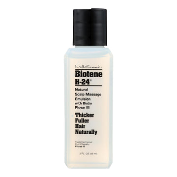 Mill Creek Biotene H - 24 Natural Scalp Massage Emulsion - 2 Fl Oz - Maras Green