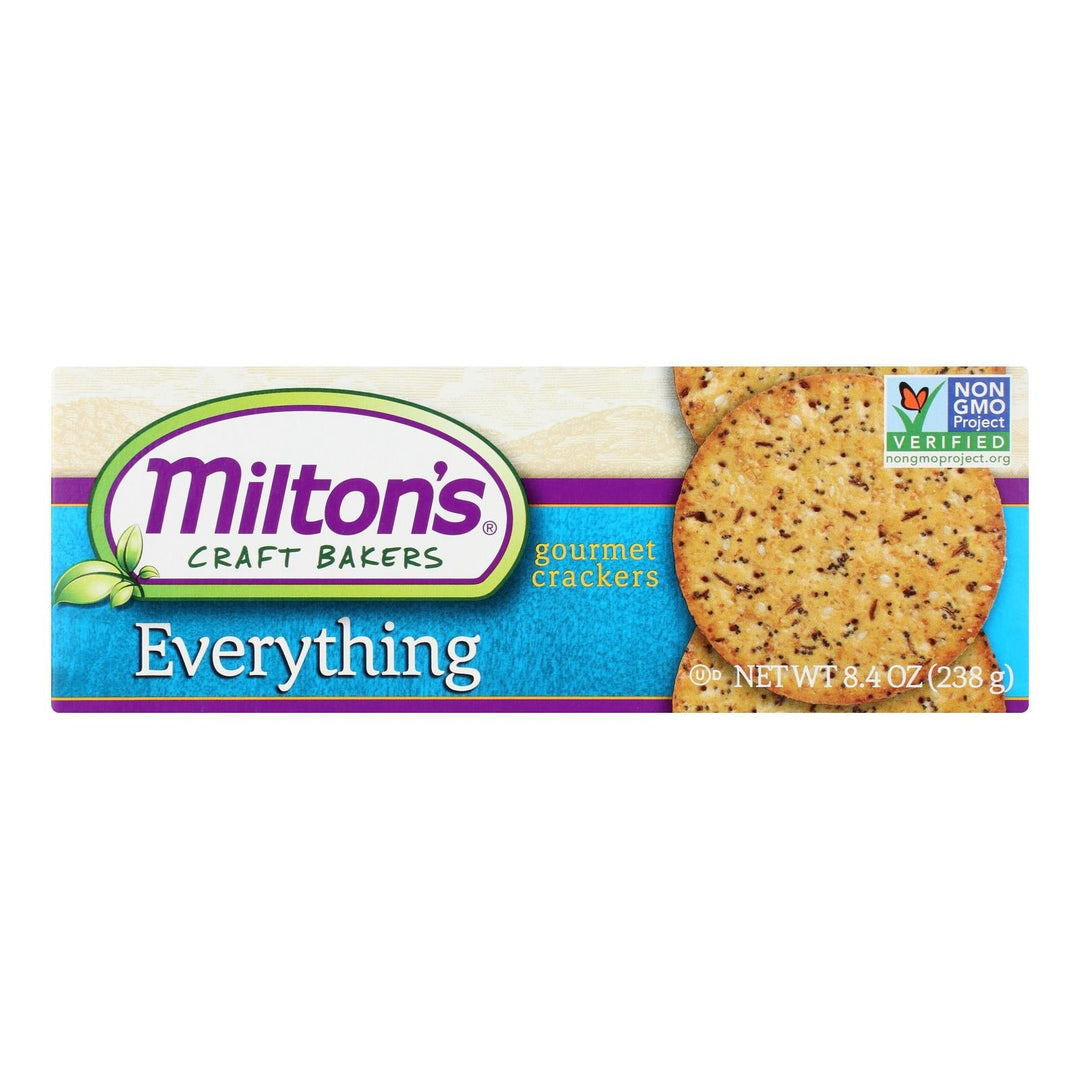 Miltons - Cracker Everything - Case Of 8 - 8.4 Oz - Maras Green