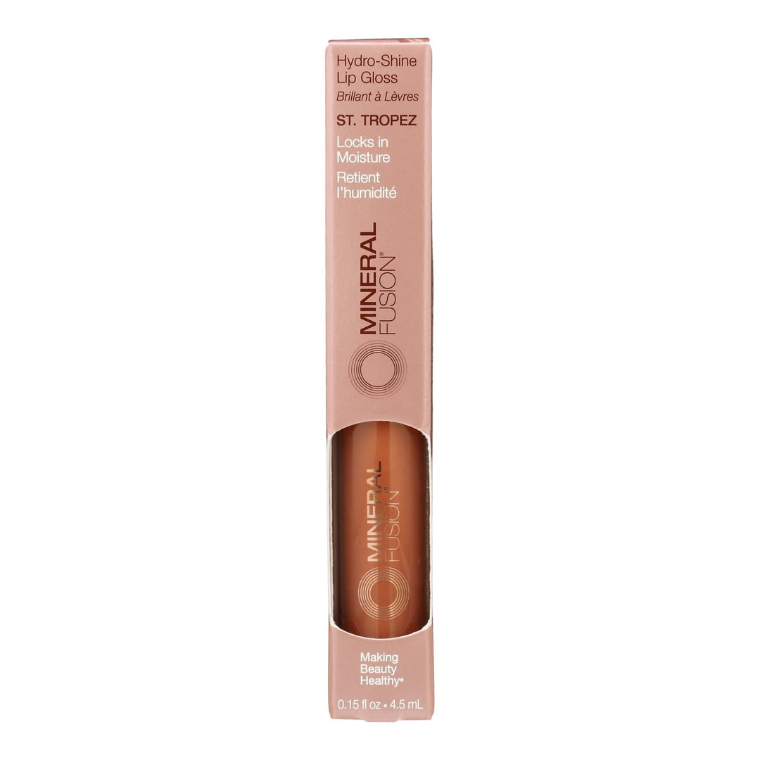 Mineral Fusion - Hydro Shne Lip Gls Sttrop - 1 Each - .15 Fz - Maras Green
