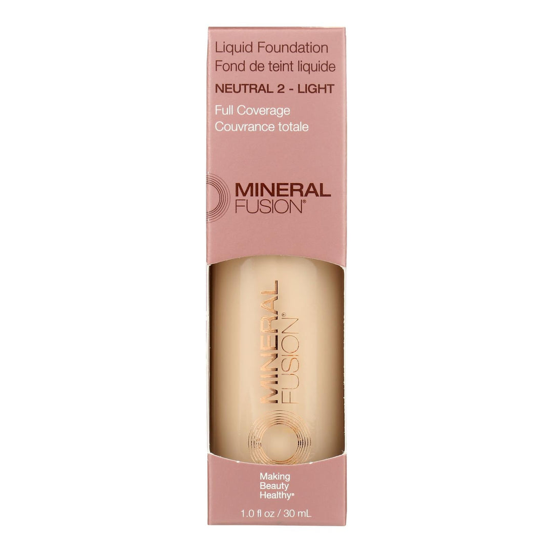 Mineral Fusion - Mkup Liquid Foundtn Ntral 2 - 1 Each - 1 Fz - Maras Green