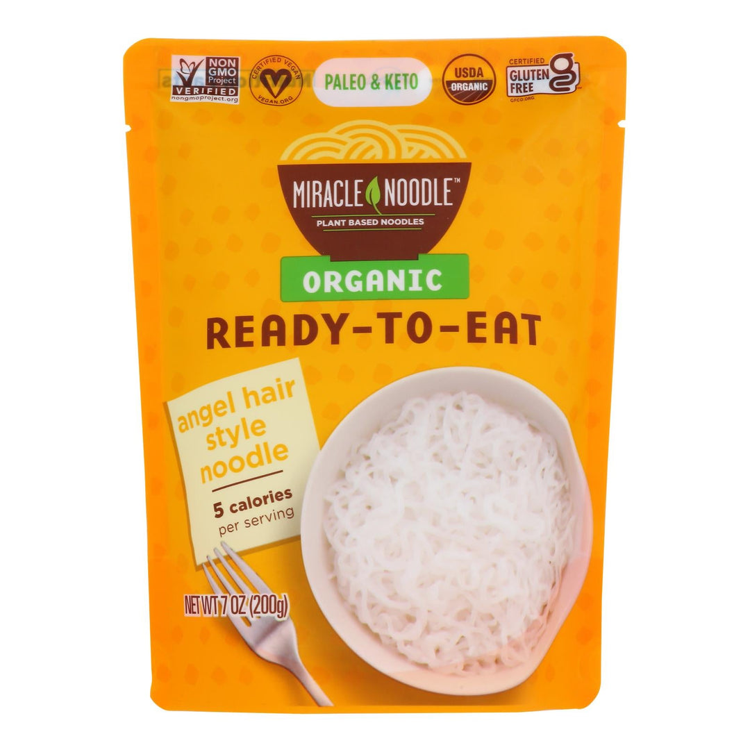 Miracle Noodle - Noodle Angel Hair - Case Of 6 - 7 Oz - Maras Green