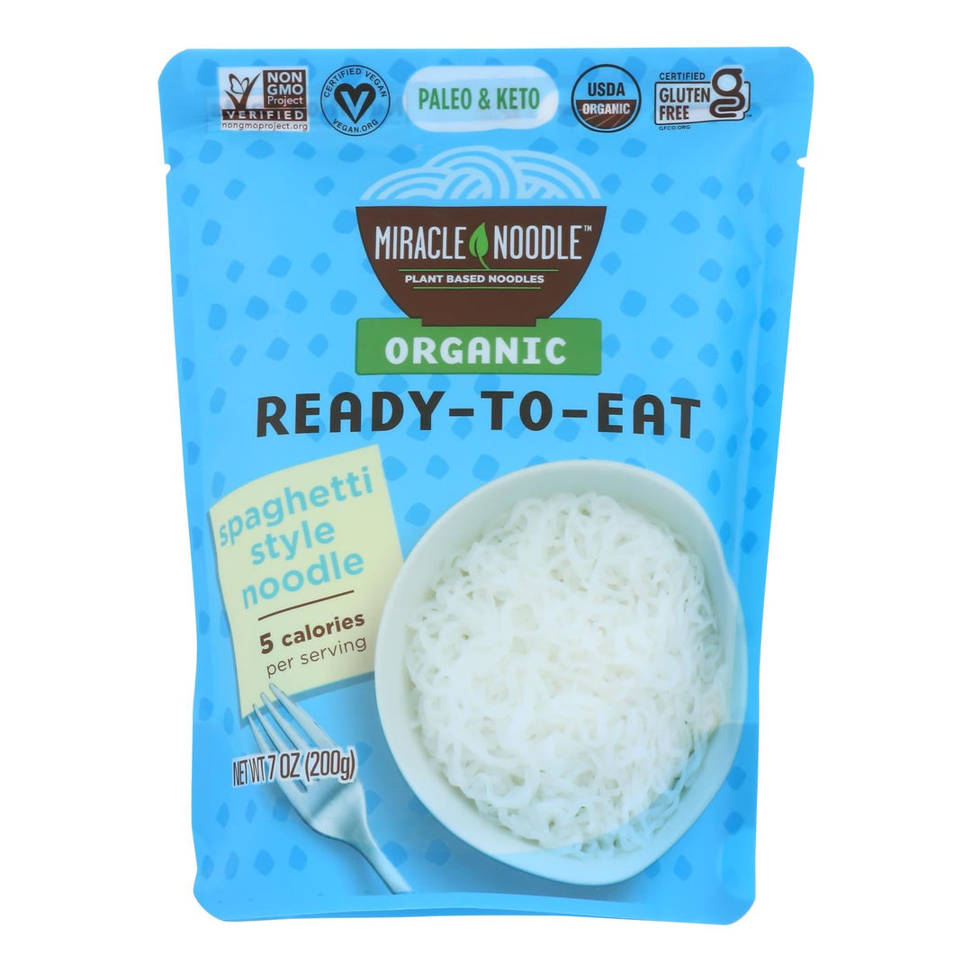 Miracle Noodle - Noodle Spagetti - Case Of 6 - 7 Oz - Maras Green