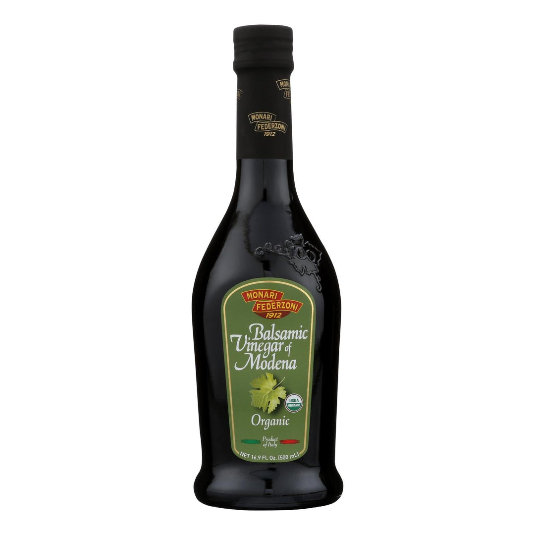Monari Federzoni Balsamic Vinegar Of Modena - Organic - Case Of 6 - 17 Fl Oz. - Maras Green