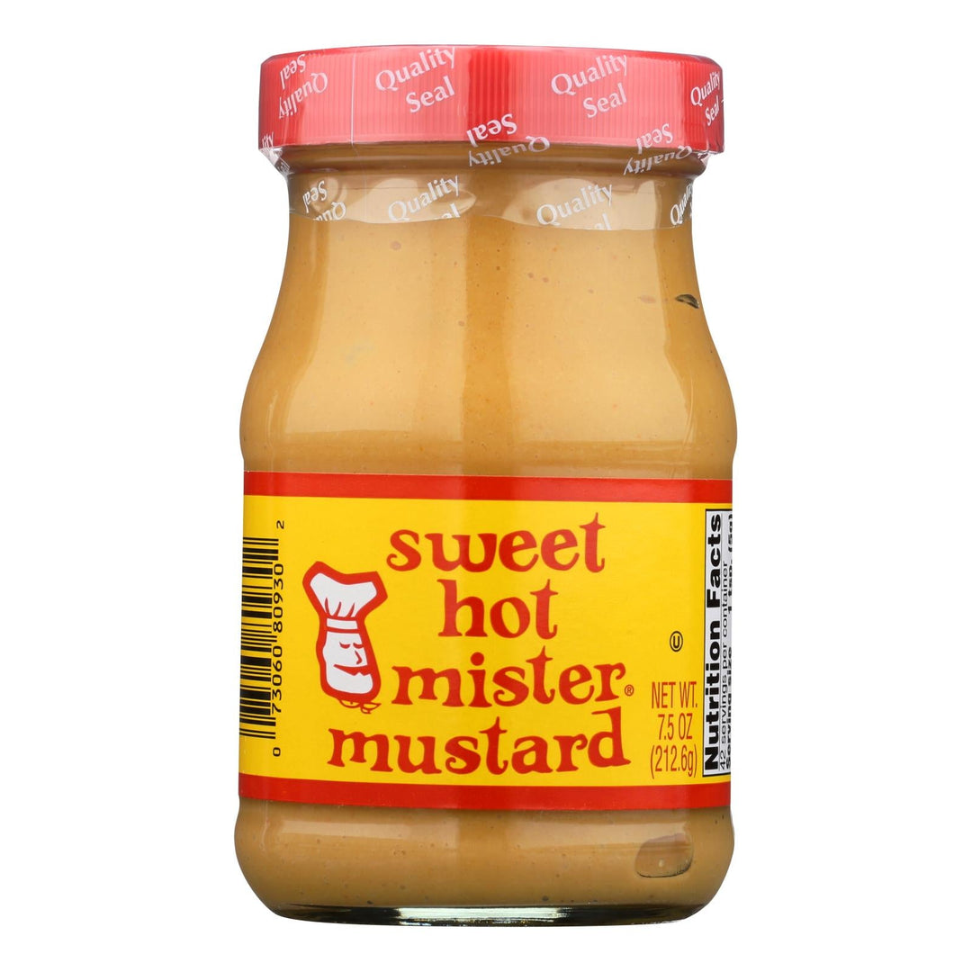 Mr. Mustard Sweet Hot Mister Mustard - Case Of 6 - 7.5 Oz - Maras Green