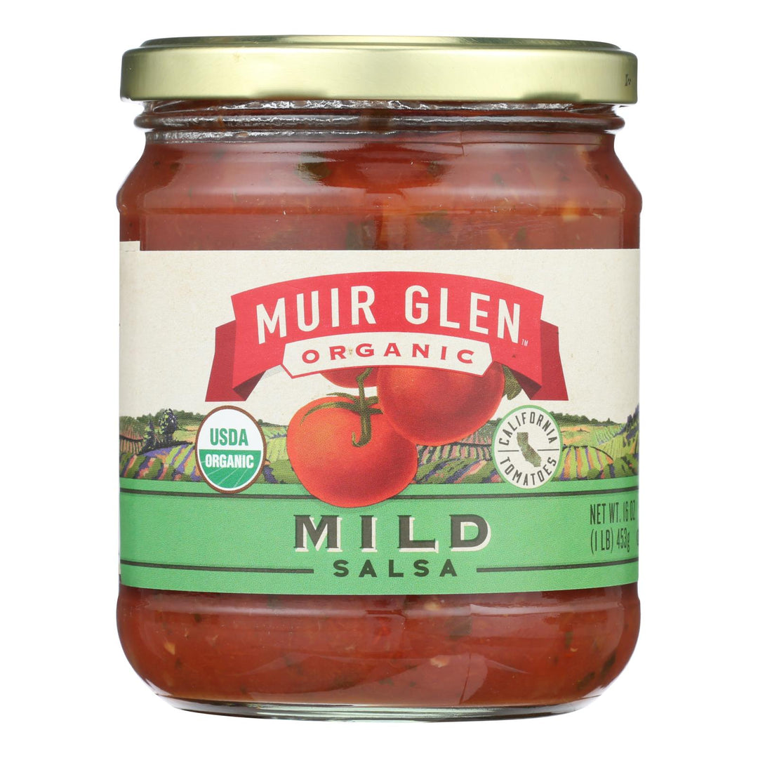 Muir Glen Muir Glen Mild Salsa - Tomato - Case Of 12 - 16 Oz. - Maras Green