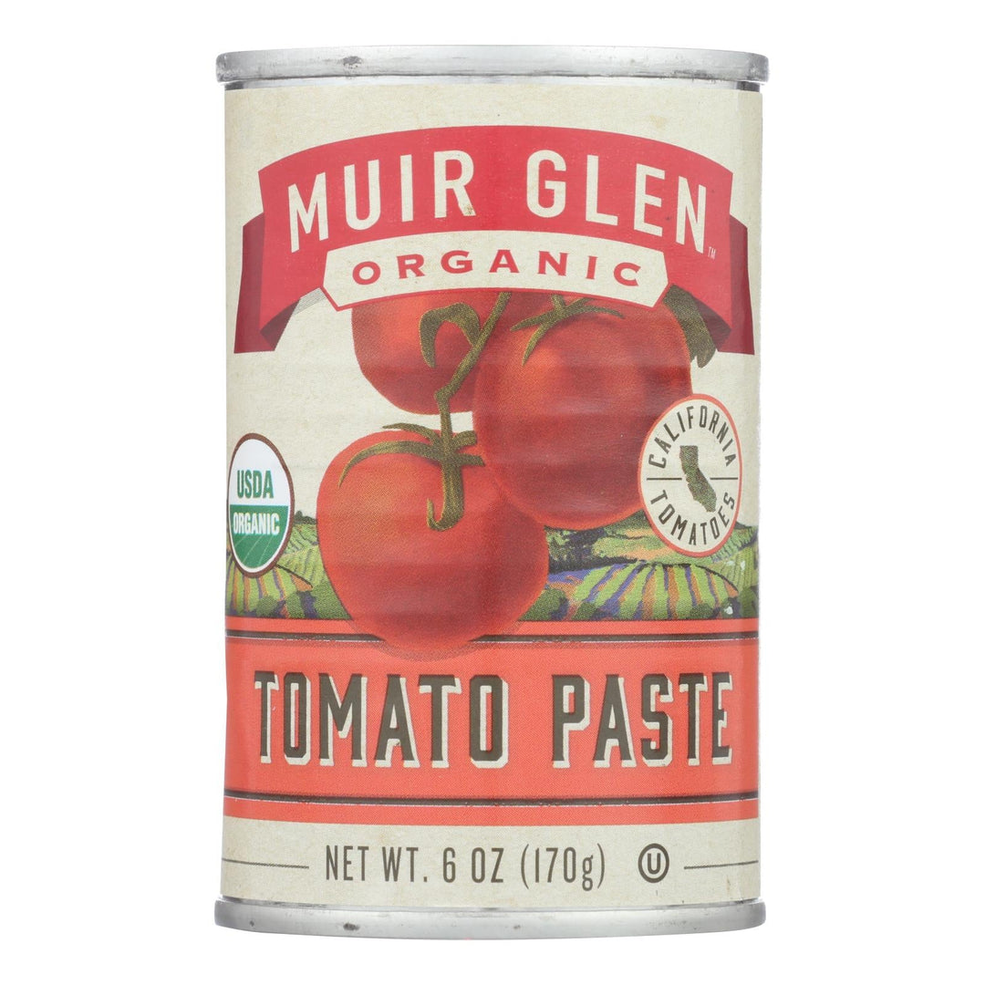 Muir Glen Muir Glen Tomato Paste - Tomato - Case Of 24 - 6 Oz. - Maras Green