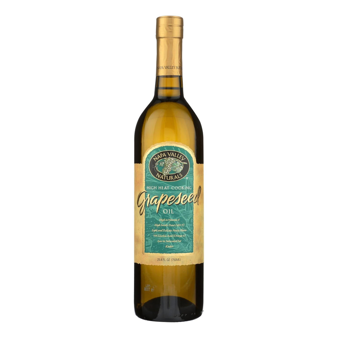 Napa Valley Naturals Grapeseed Oil - Case Of 12 - 25.4 Fl Oz. - Maras Green