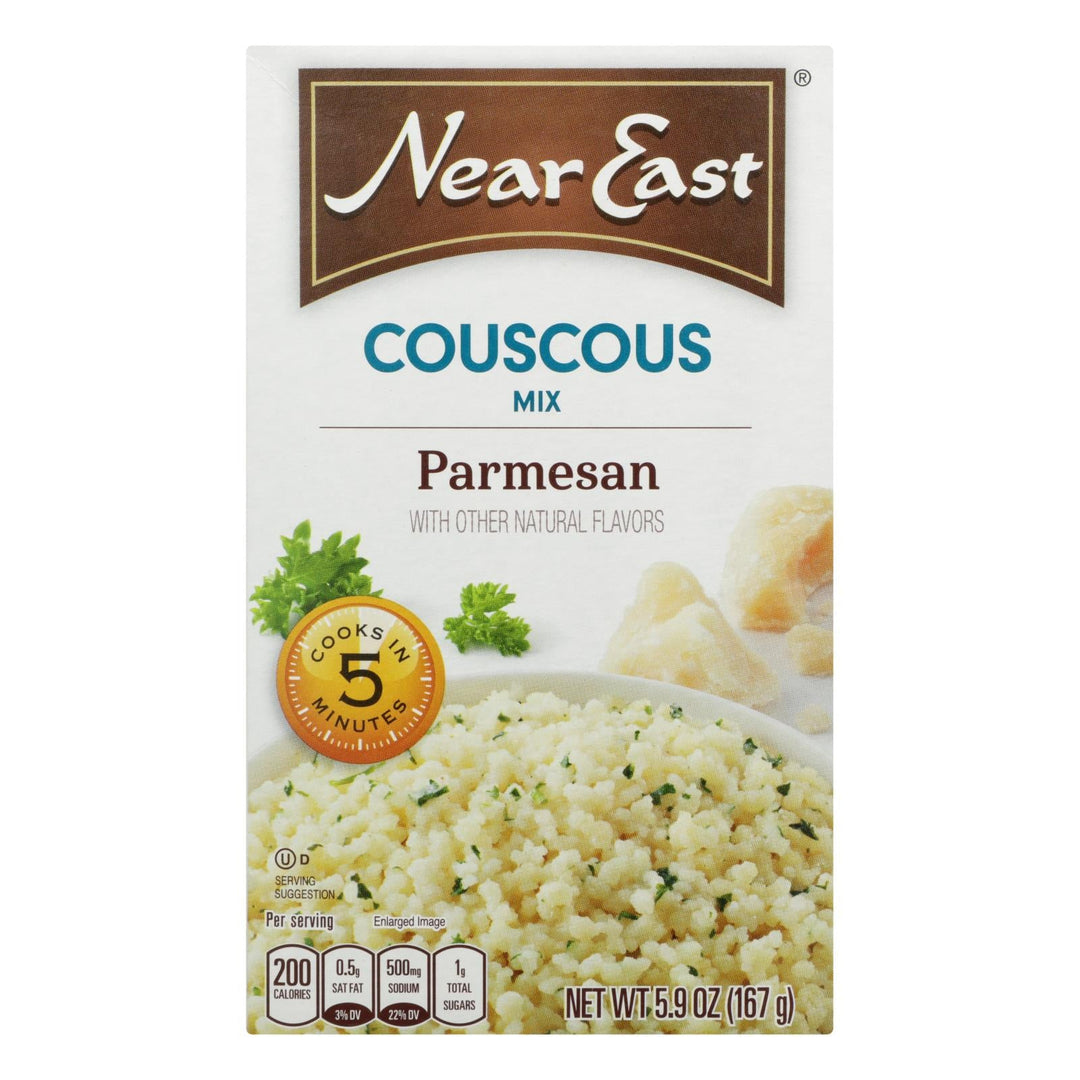 Near East Couscous Mix - Parmesan - Case Of 12 - 5.9 Oz. - Maras Green
