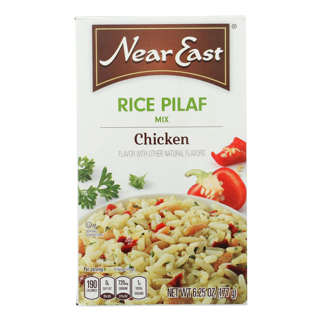 Near East Rice Pilaf Mix - Chicken - Case Of 12 - 6.25 Oz. - Maras Green