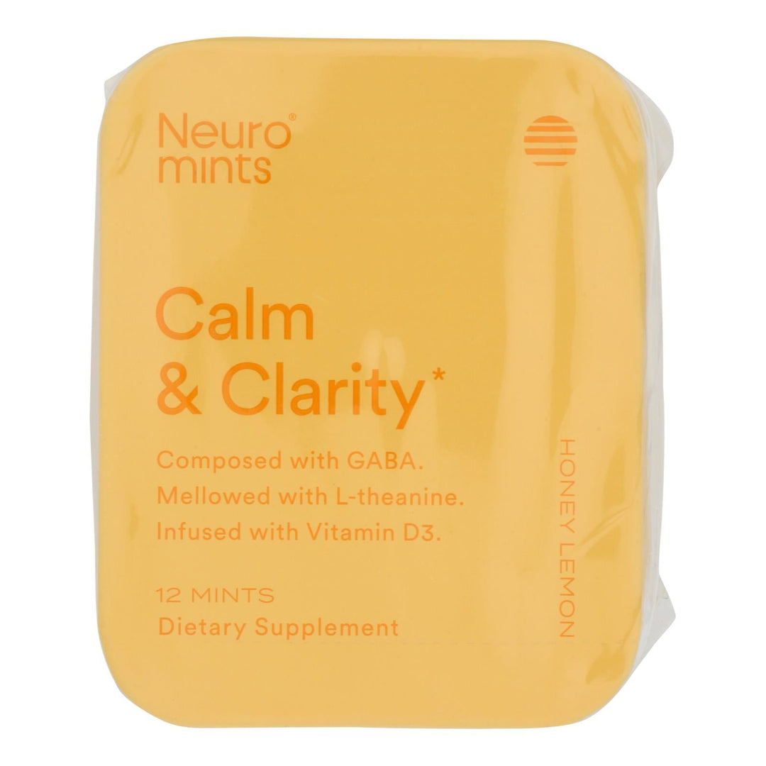 Neuro - Mint Calm&clrty Honey&lem - Case Of 12 - 12 Ct - Maras Green
