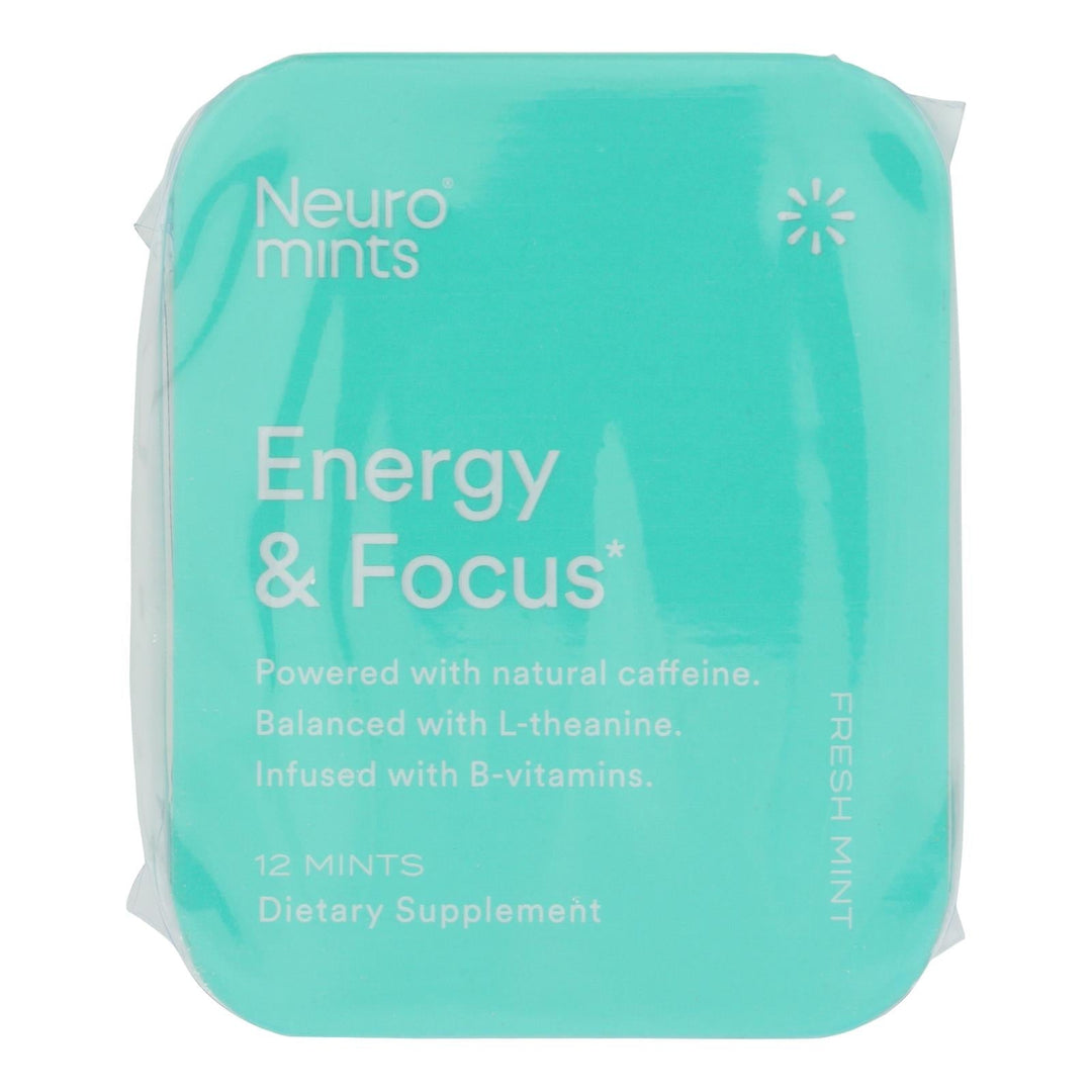 Neuro - Mint Enrgy&fcs Fresh Mint - Case Of 12 - 12 Ct - Maras Green