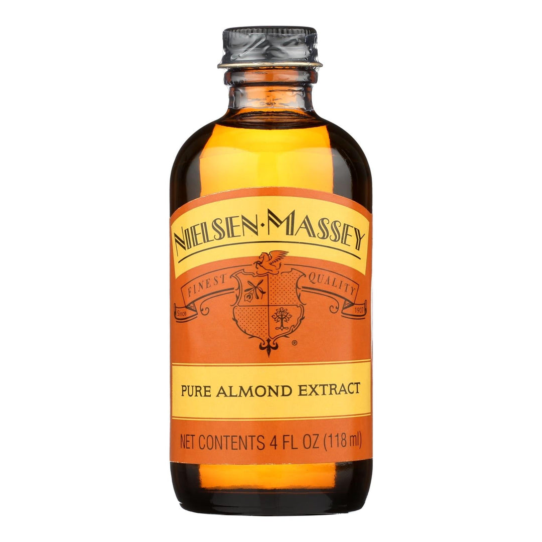 Nielsen - massey Pure Almond Extract - Case Of 8 - 4 Fz - Maras Green