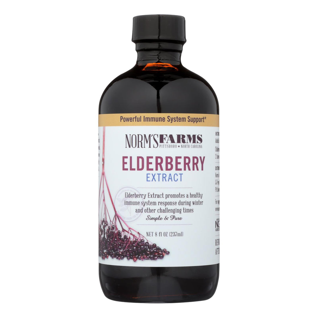 Norms Farms - Elderberry Extract - 1 Each 1 - 8 Fz - Maras Green