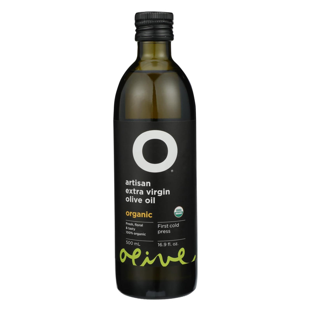 O Olive Oil - 100% Organic Extra Virgin Olive Oil - Case Of 6 - 16.9 Fl Oz - Maras Green