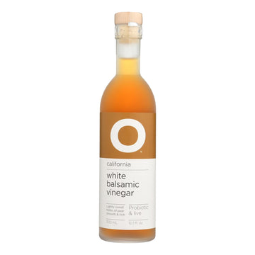 O Olive Oil California White Balsamic Vinegar - Case Of 6 - 10.1 Fz - Maras Green