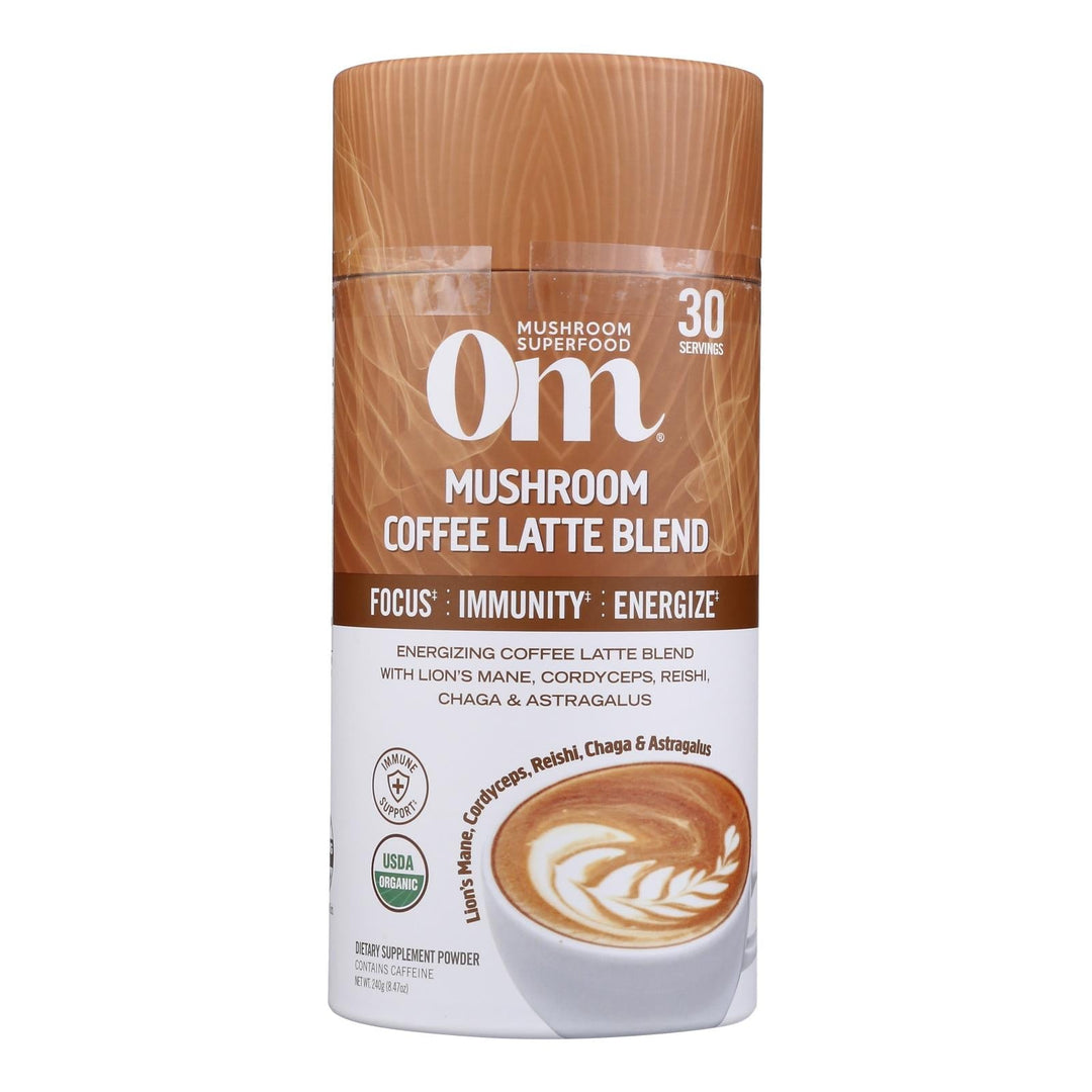 Om - Coffee Latte Blend - 1 Each - 8.47 Oz - Maras Green