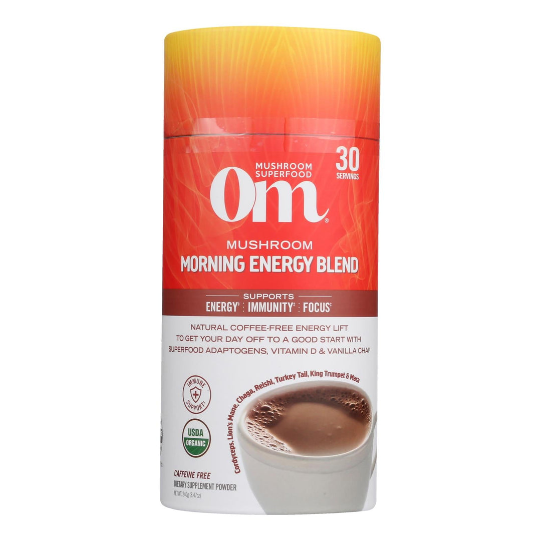 Om - Mush Morn Energy Blend - 1 Each - 8.47 Oz - Maras Green
