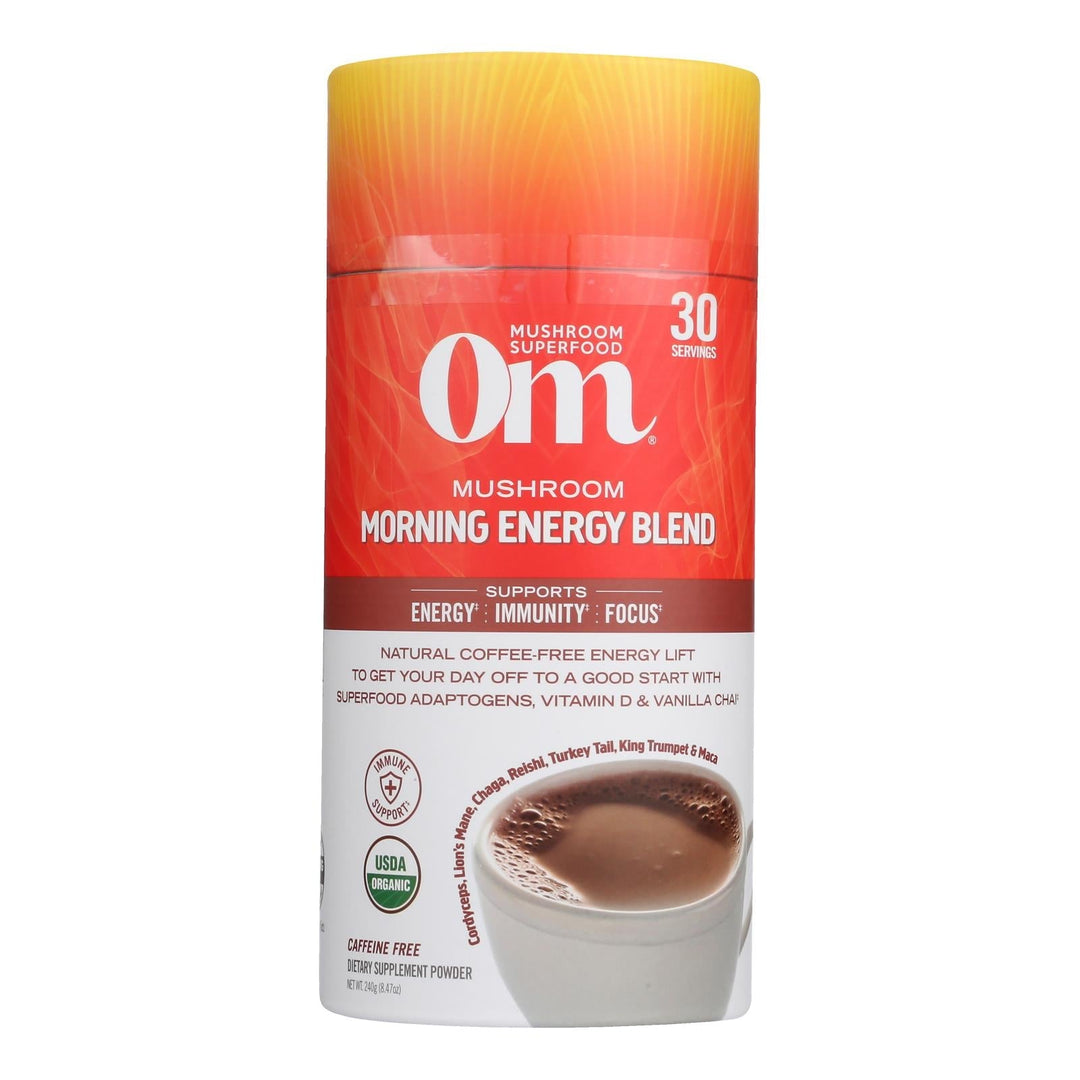 Om - Mush Morn Energy Blend - 1 Each - 8.47 Oz - Maras Green