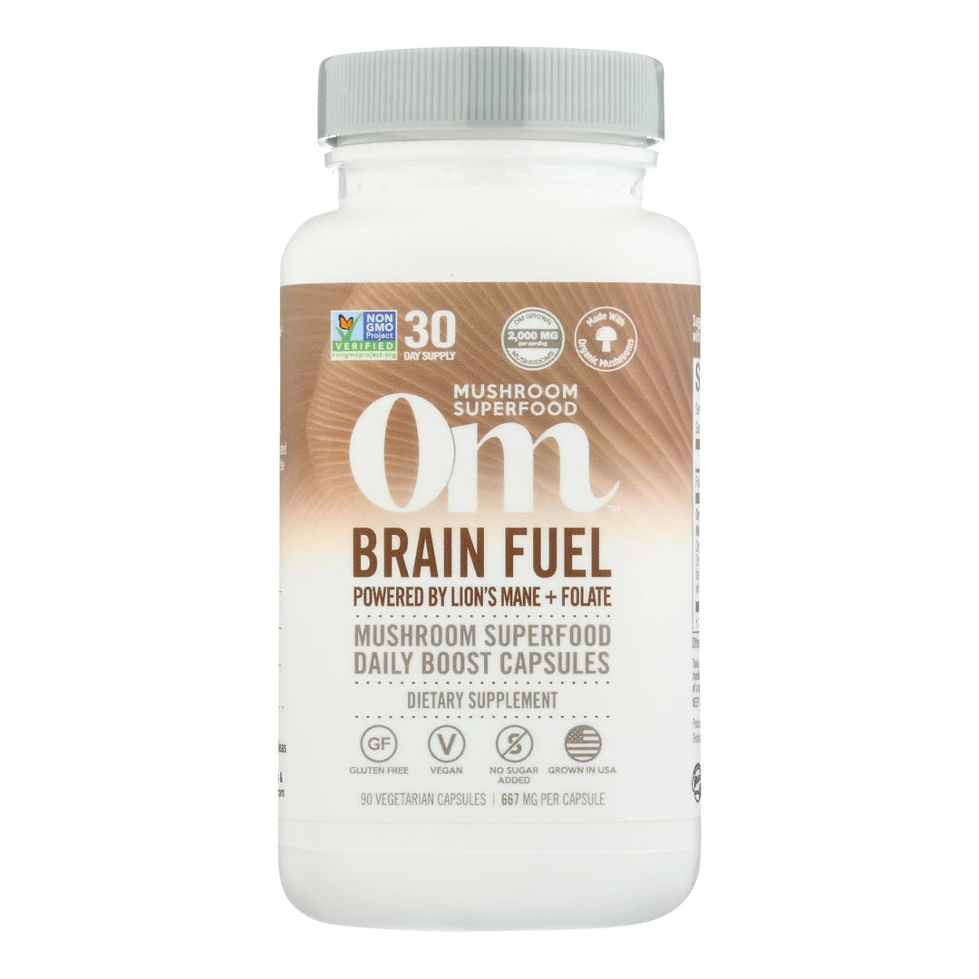 Om - Mush Sprfd Brain Fuel - 1 Each - 90 Ct - Maras Green