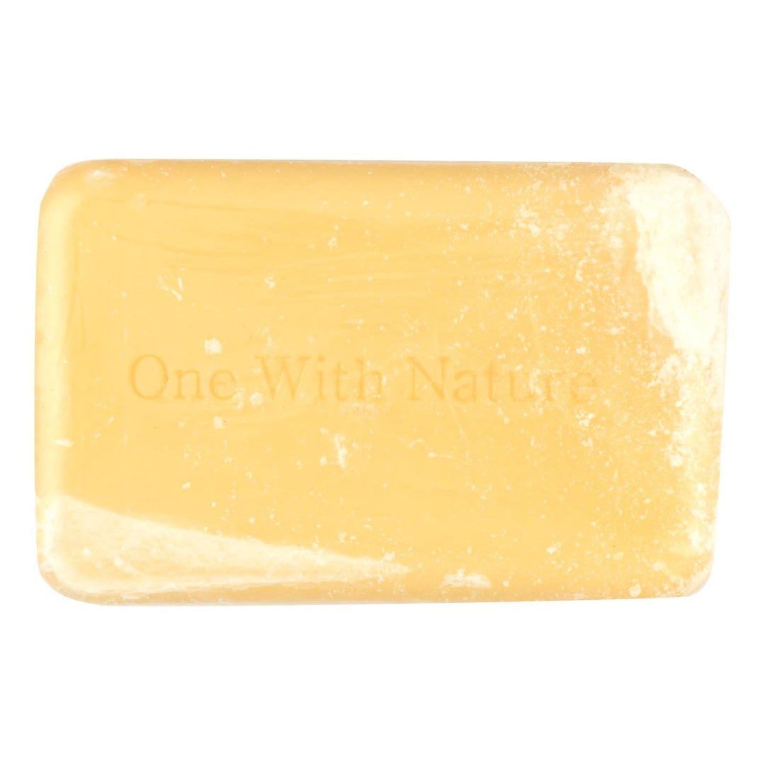 One With Nature Bar Soap - Lemon - Case Of 6 - 4 Oz. - Maras Green