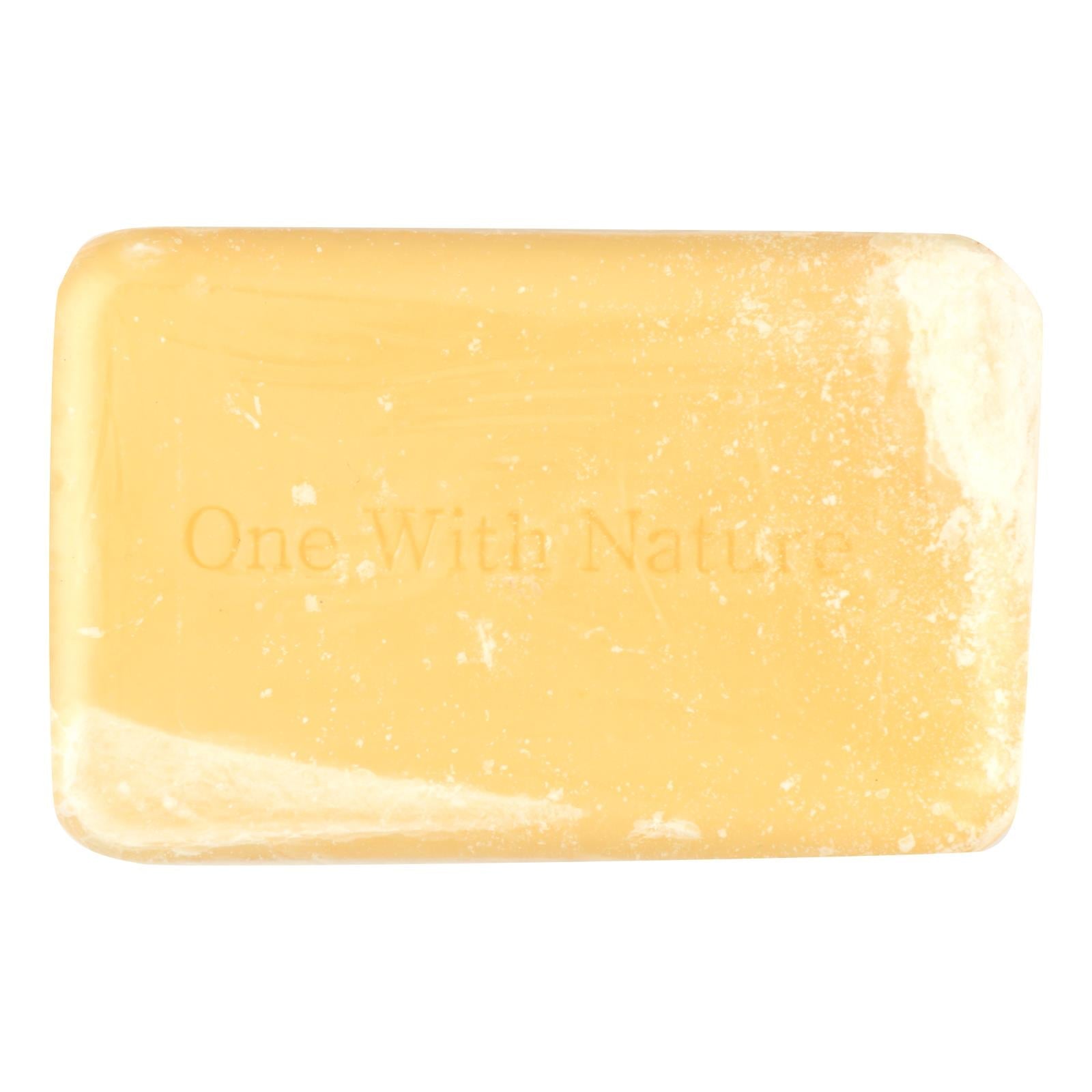 One With Nature Bar Soap - Lemon - Case Of 6 - 4 Oz. - Maras Green