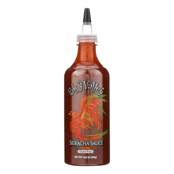 Organic Ville Organic Ville Sauce - Sriracha - Case Of 6 - 18.5 Fl Oz. - Maras Green