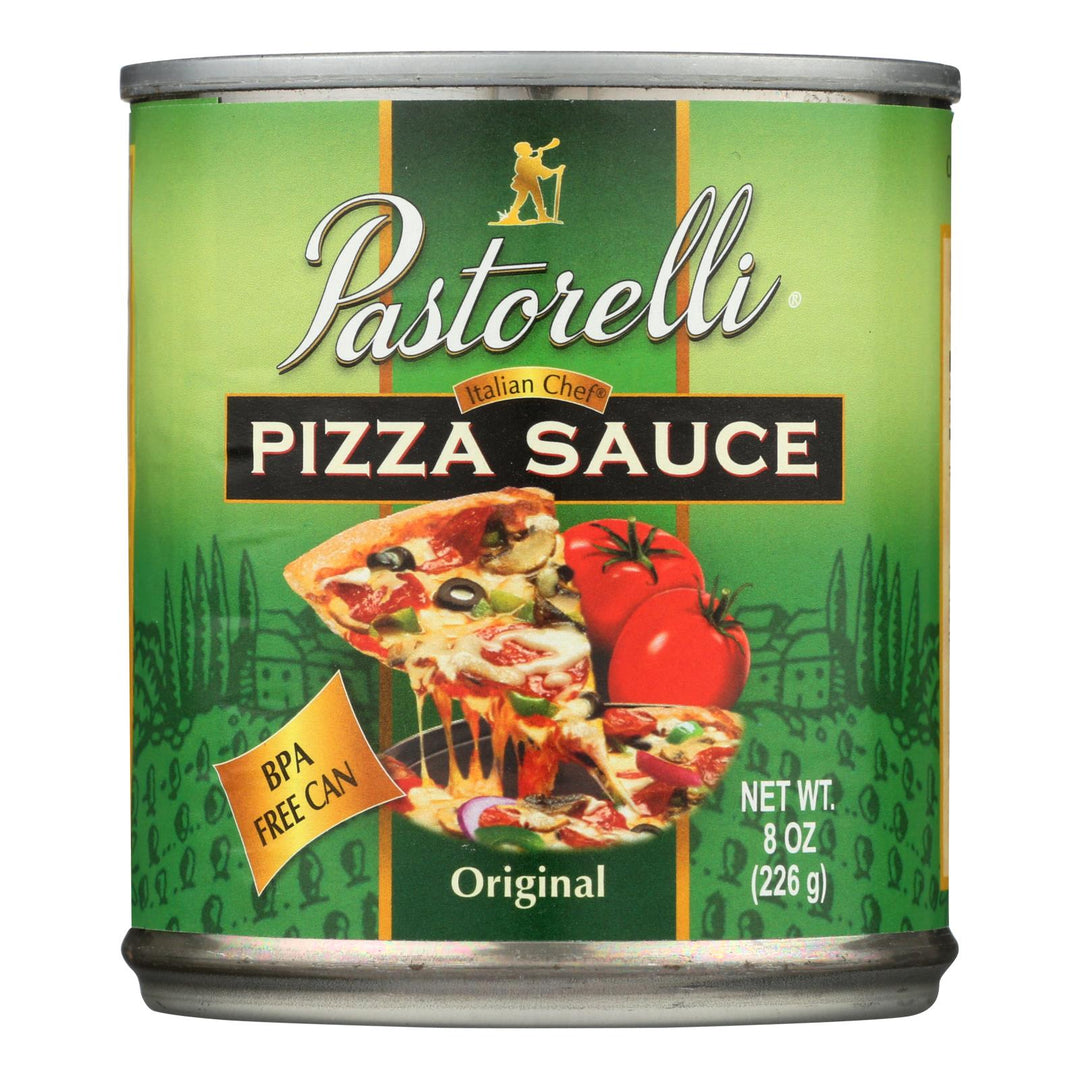 Pastorelli Pizza Sauce - Case Of 12 - 8 Oz - Maras Green