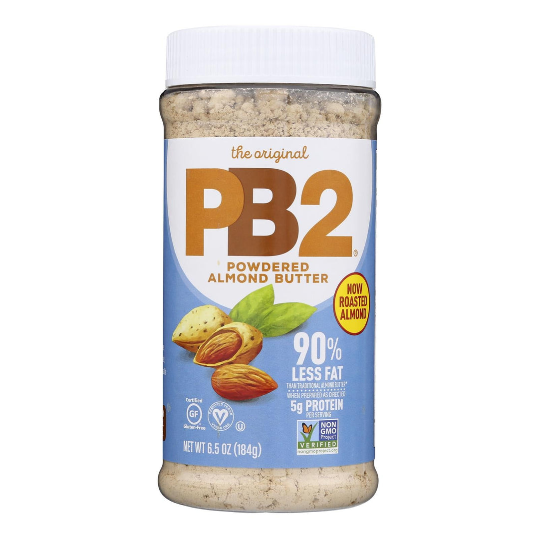 Pb2 - Almond Butter Powdered - Case Of 6 - 6.5 Oz - Maras Green
