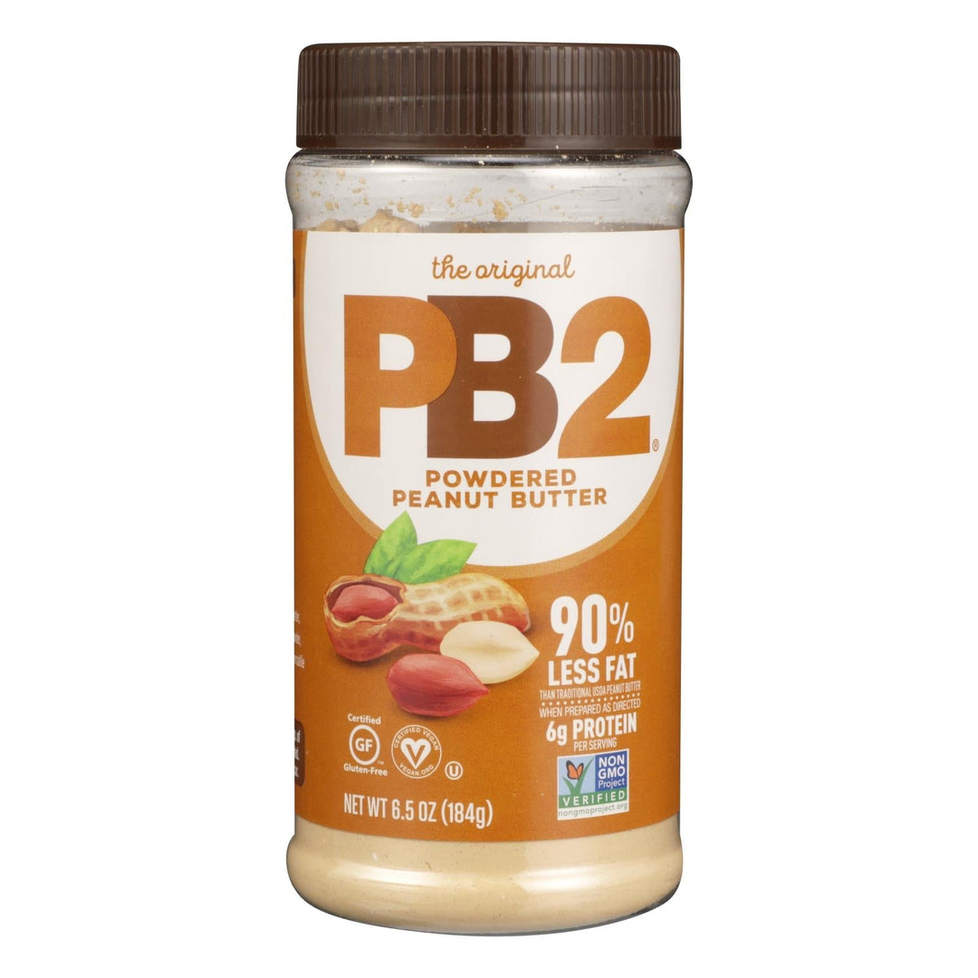 Pb2 Powdered Peanut Butter - Case Of 6 - 6.5 Oz - Maras Green
