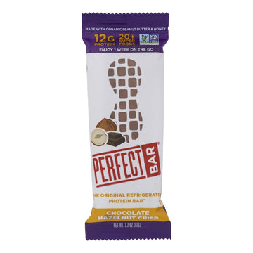 Perfect Bar - Bar Chocolate Hazelnut - Case Of 8 - 2.2 Oz - Maras Green