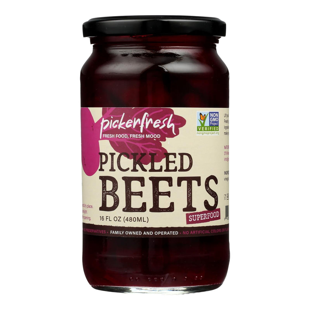 Pickerfresh - Beets Pickled - Case Of 6 - 16 Oz - Maras Green