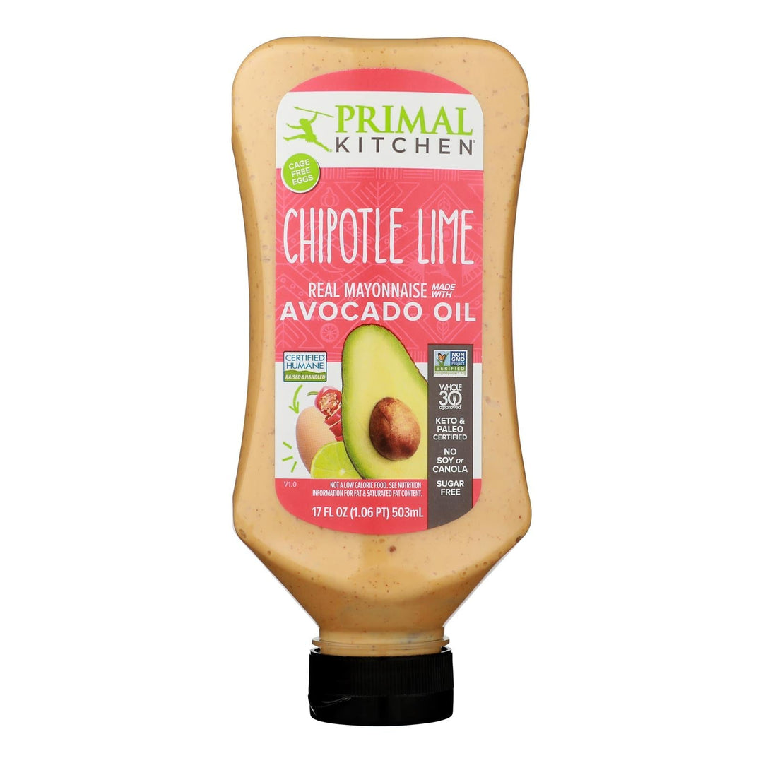 Primal Kitchen - Mayo Avoo Chptle Lime Squeeze - Case Of 6 - 17 Fz - Maras Green
