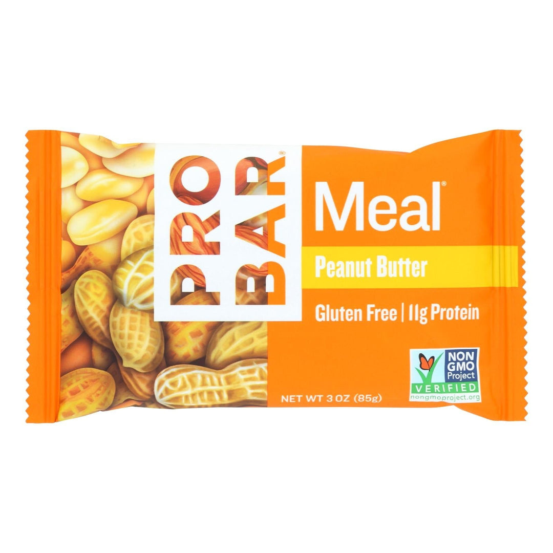 Probar Organic Peanut Butter Bar - Case Of 12 - 3 Oz - Maras Green